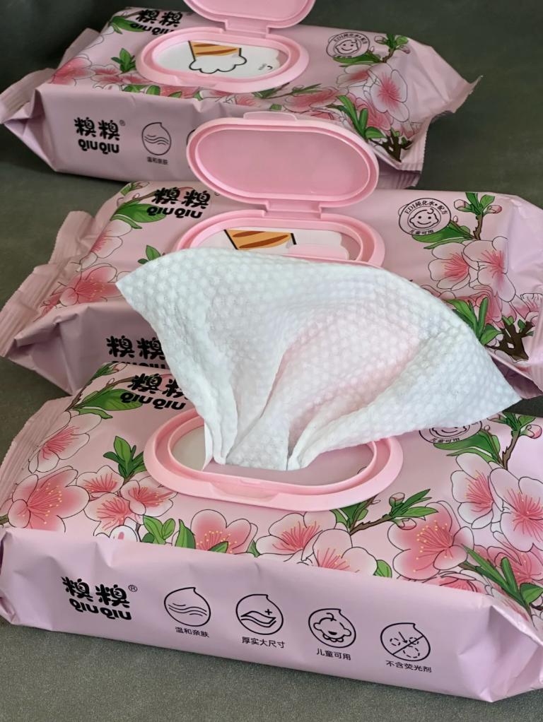 Pure Water Wet Wipes - 60 Sheets, EDI Purified & Fragrance-Free 2