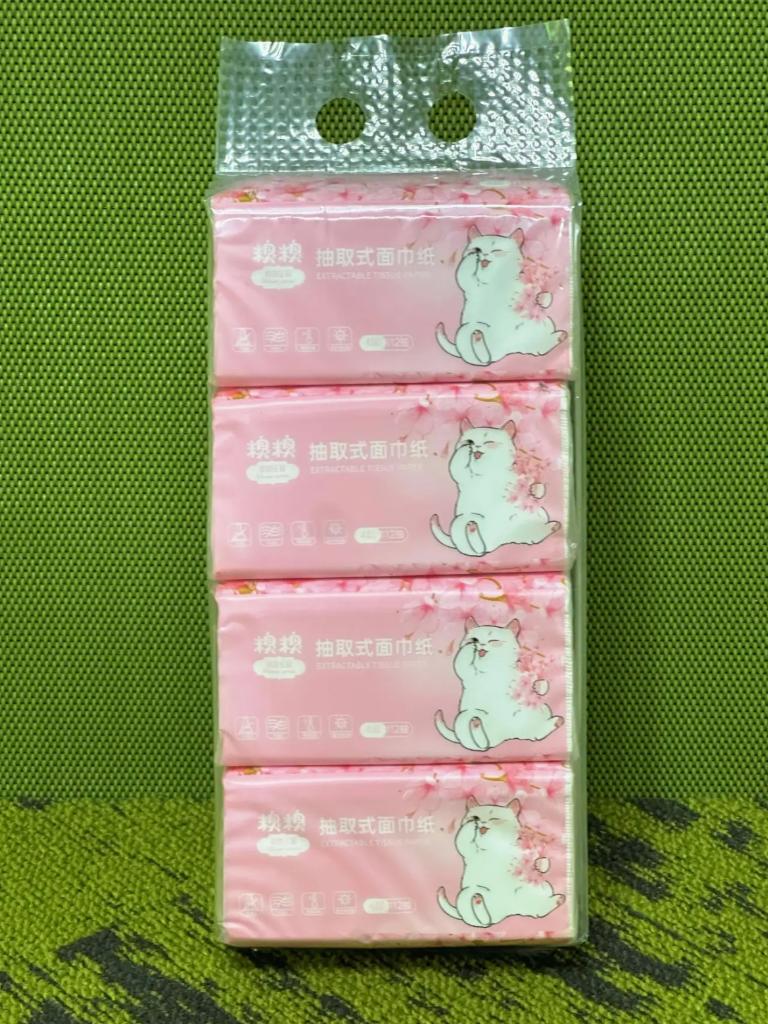 4-Ply Extractable Facial Tissues - 112 Sheets per Pack 2